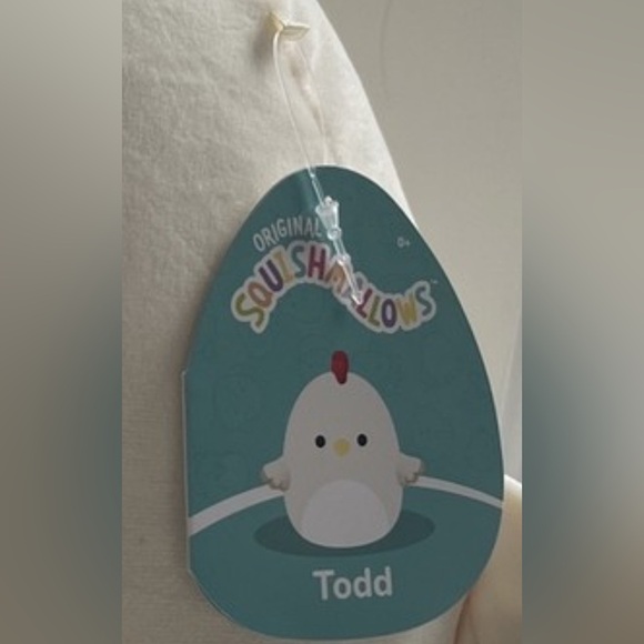 Squishmallow Tod the Chicken - 12” brand new with tags - Picture 4 of 5